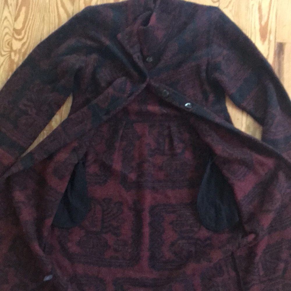 Baby alpaca and wool blend Peruvian Connection cardigan/jacket size S - Picture 3 of 9